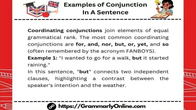 10 Examples of Conjunction In A Sentence