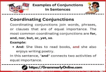 15 Examples of Conjunctions In Sentences