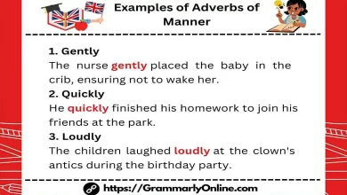 20 Examples of Adverbs of Manner In Sentences