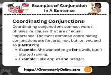 20 Examples of Conjunction In A Sentence