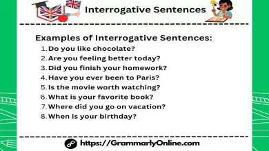 20 Examples of Interrogative Sentence