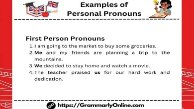 20 Examples of Personal Pronouns In Sentences