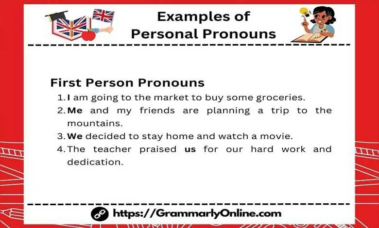 20 Examples of Personal Pronouns In Sentences