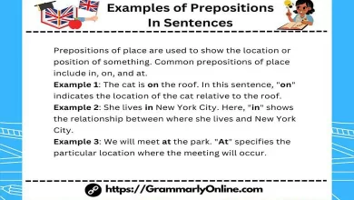 20 Examples of Prepositions In Sentencesc