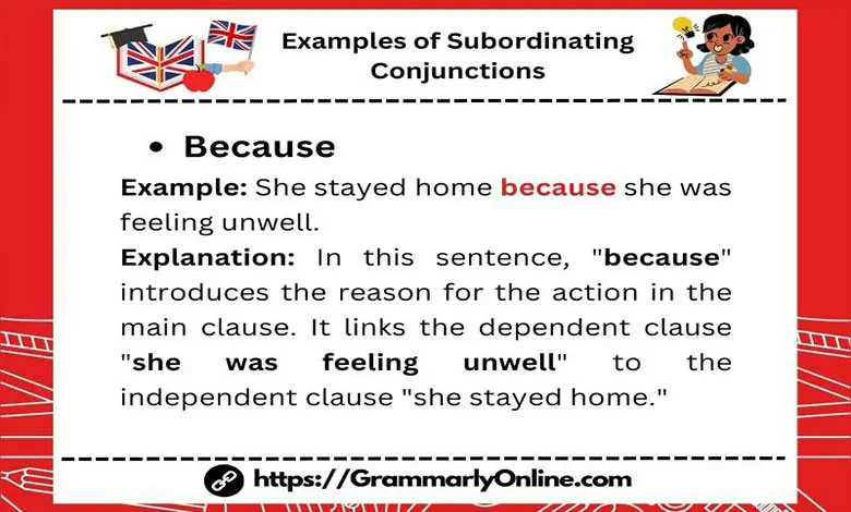 20 Examples of Subordinating Conjunctions In Sentences