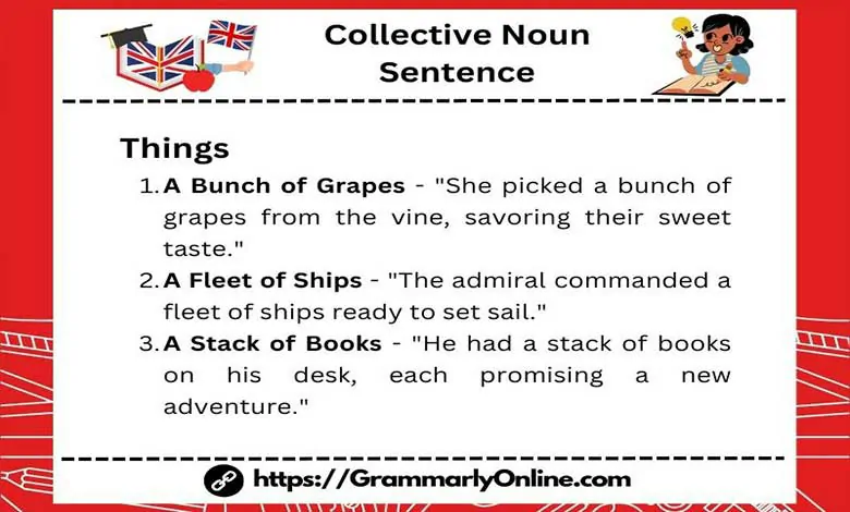 Collective Noun Sentence Examples