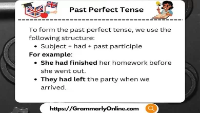 Past Perfect Tense: Rules And Examples