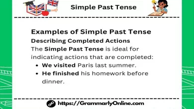 Simple Past Tense: Rules And Examples